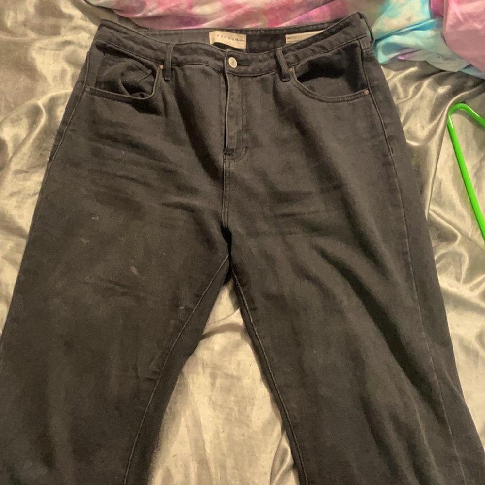 Black pacsun mom jeans